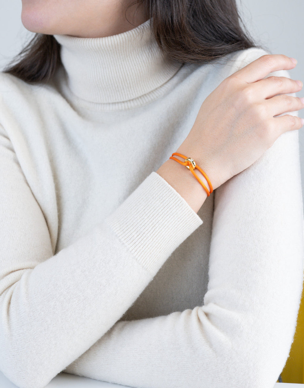 Golden Soho Diamond Cord Bracelet