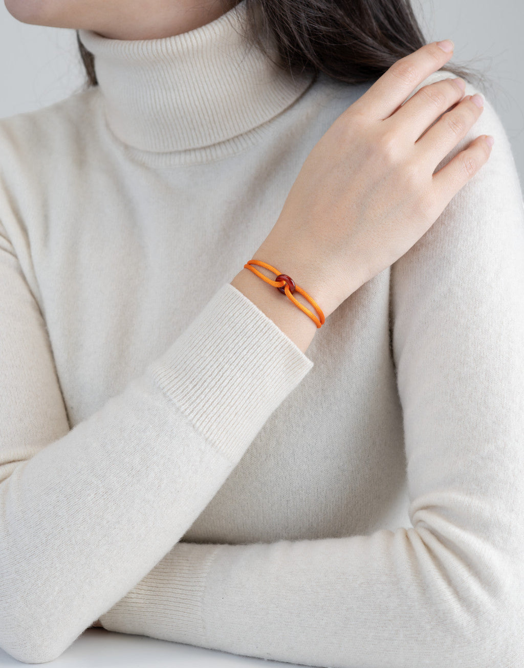 Red Soho Cord Bracelet