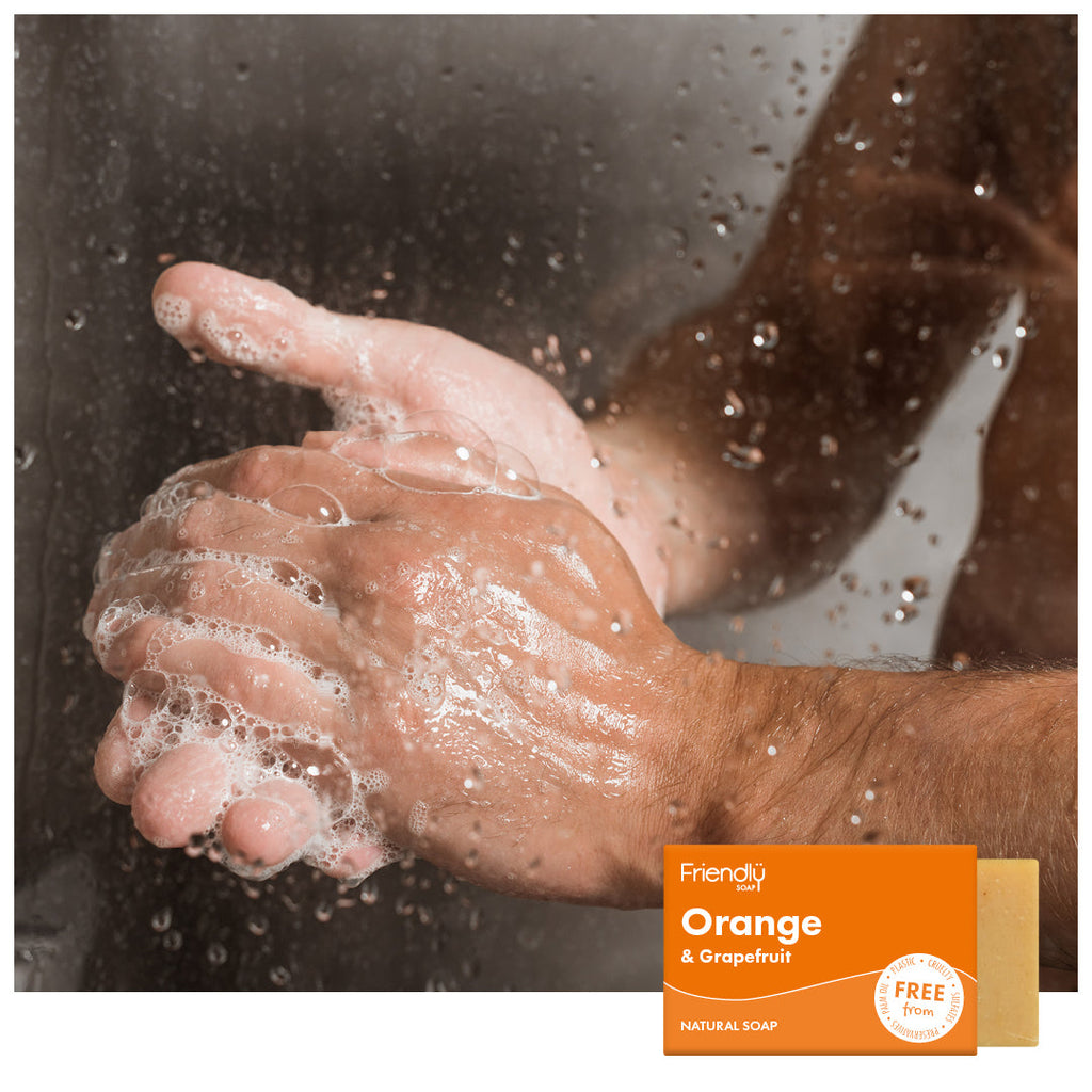 Orange and Grapefruit Natural Soap Bar