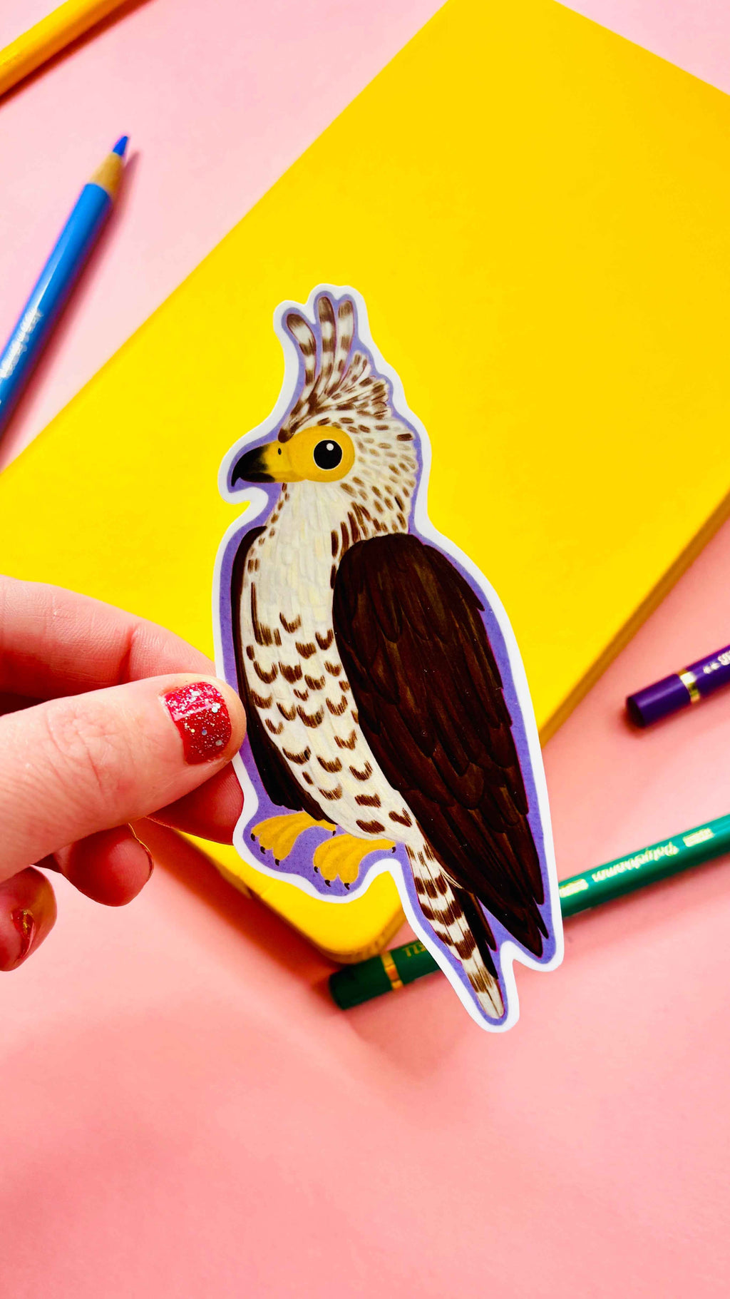 Birbfest 2025 Illustrated Birds 10cm Vinyl Sticker