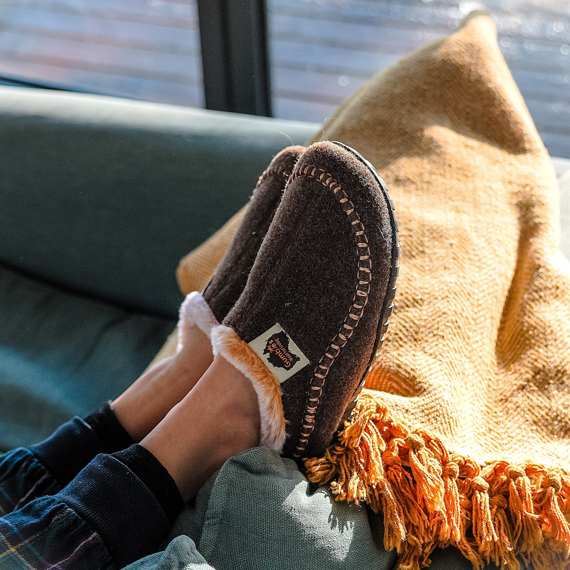 Ossa Low Women's Slipper in Chocolate and Cream