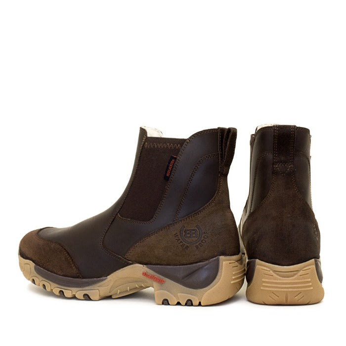 Storm Waterproof Short Boots in Brown