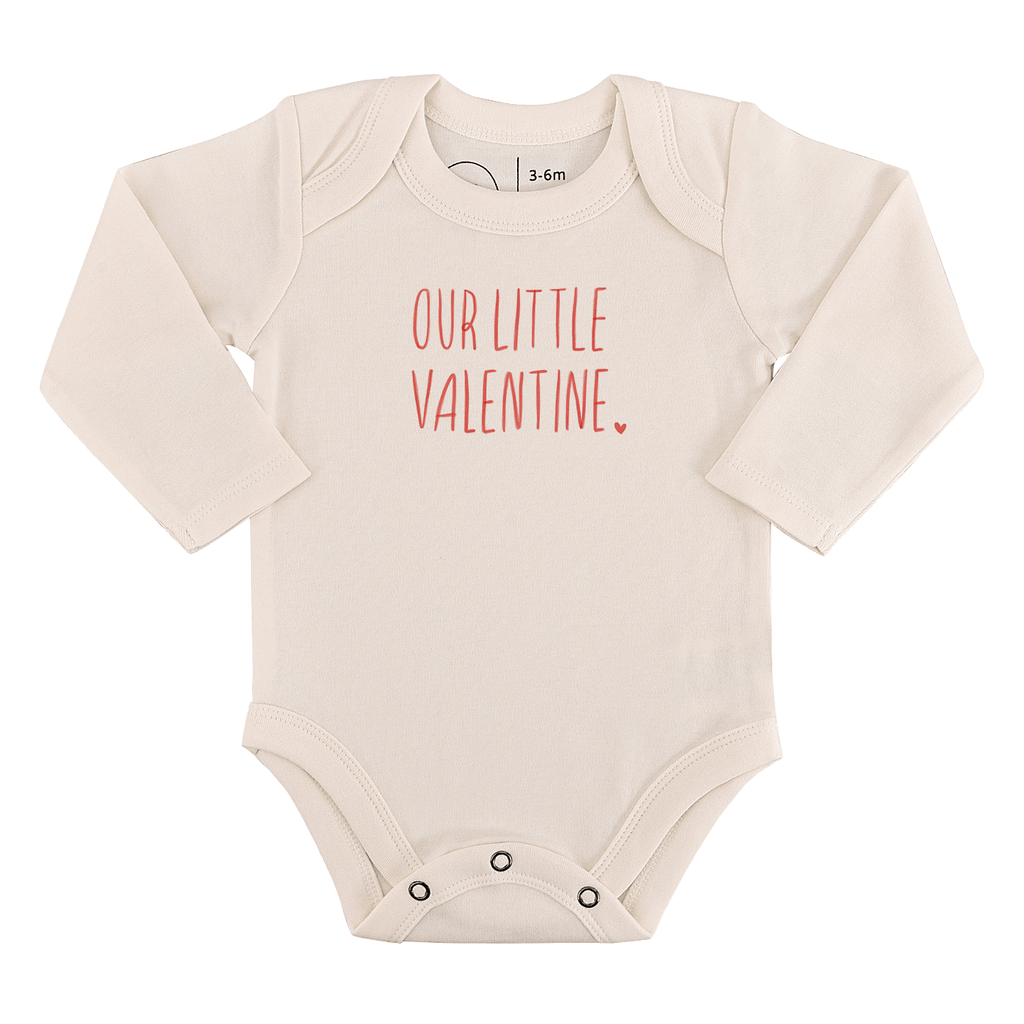 Long Sleeve Graphic Bodysuit Little Valentine