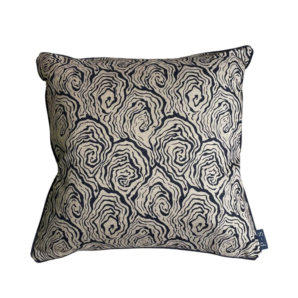 Oysters Monochrome Cushion