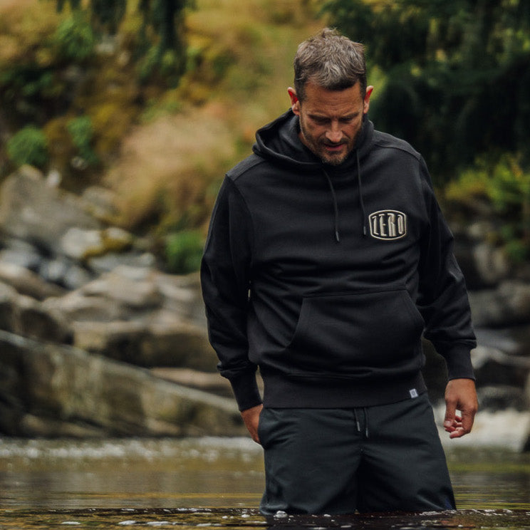 Men's Zero Black Hoodie