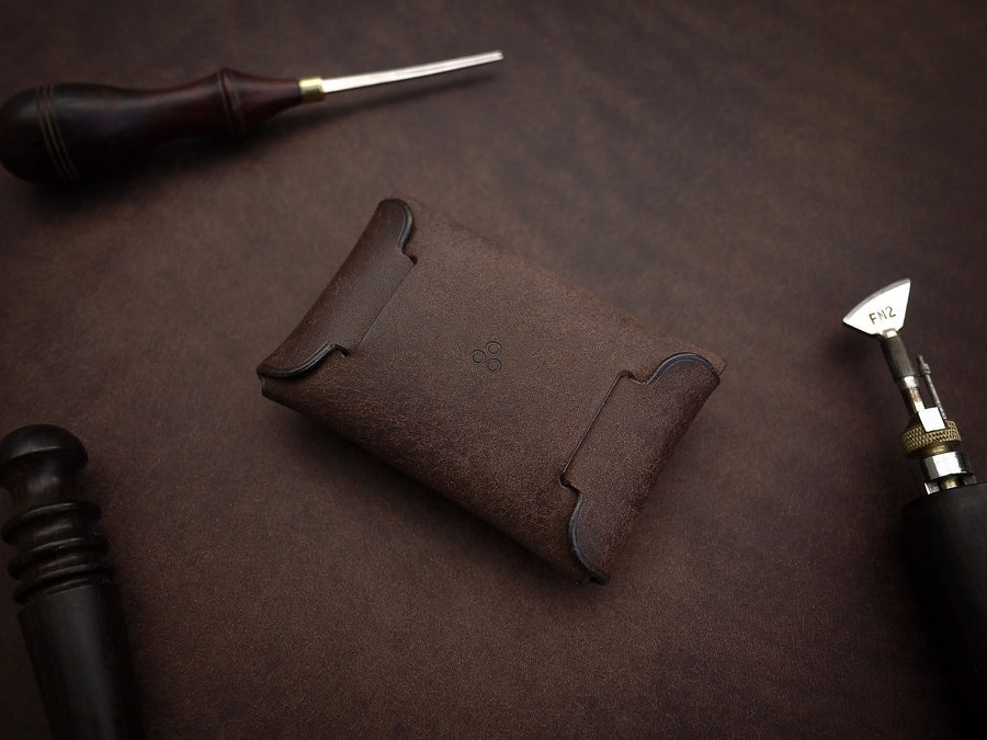 Handcrafted Leather Wallet by Mirgoods – Stitchless & Durable by Mirgoods at www.brixbailey.com