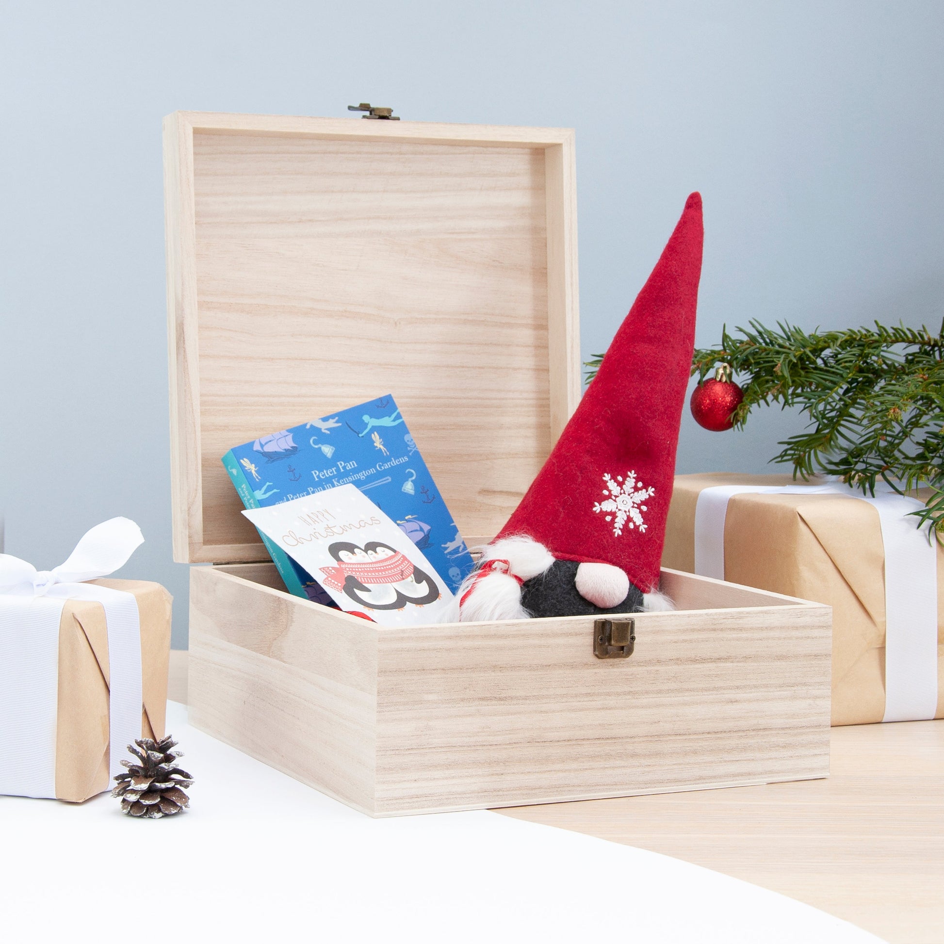 Personalised Baby's First Christmas Eve Box