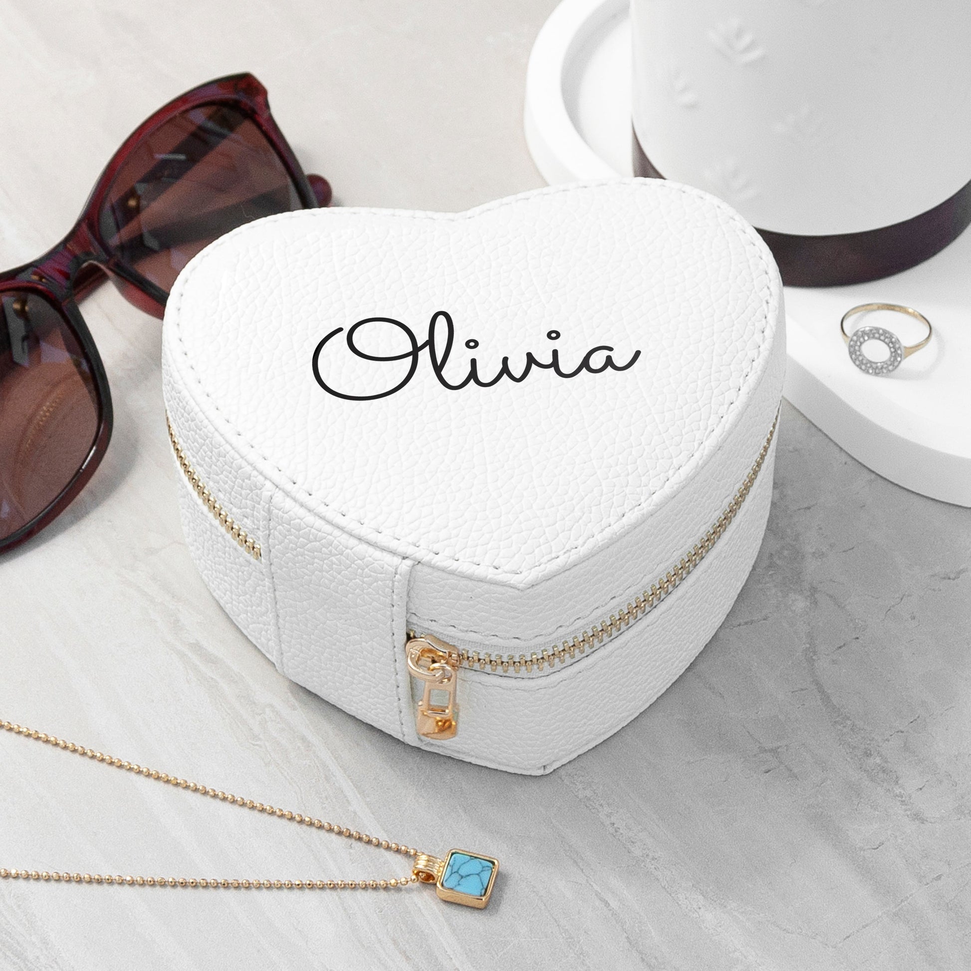 Personalised Travel Jewellery Case