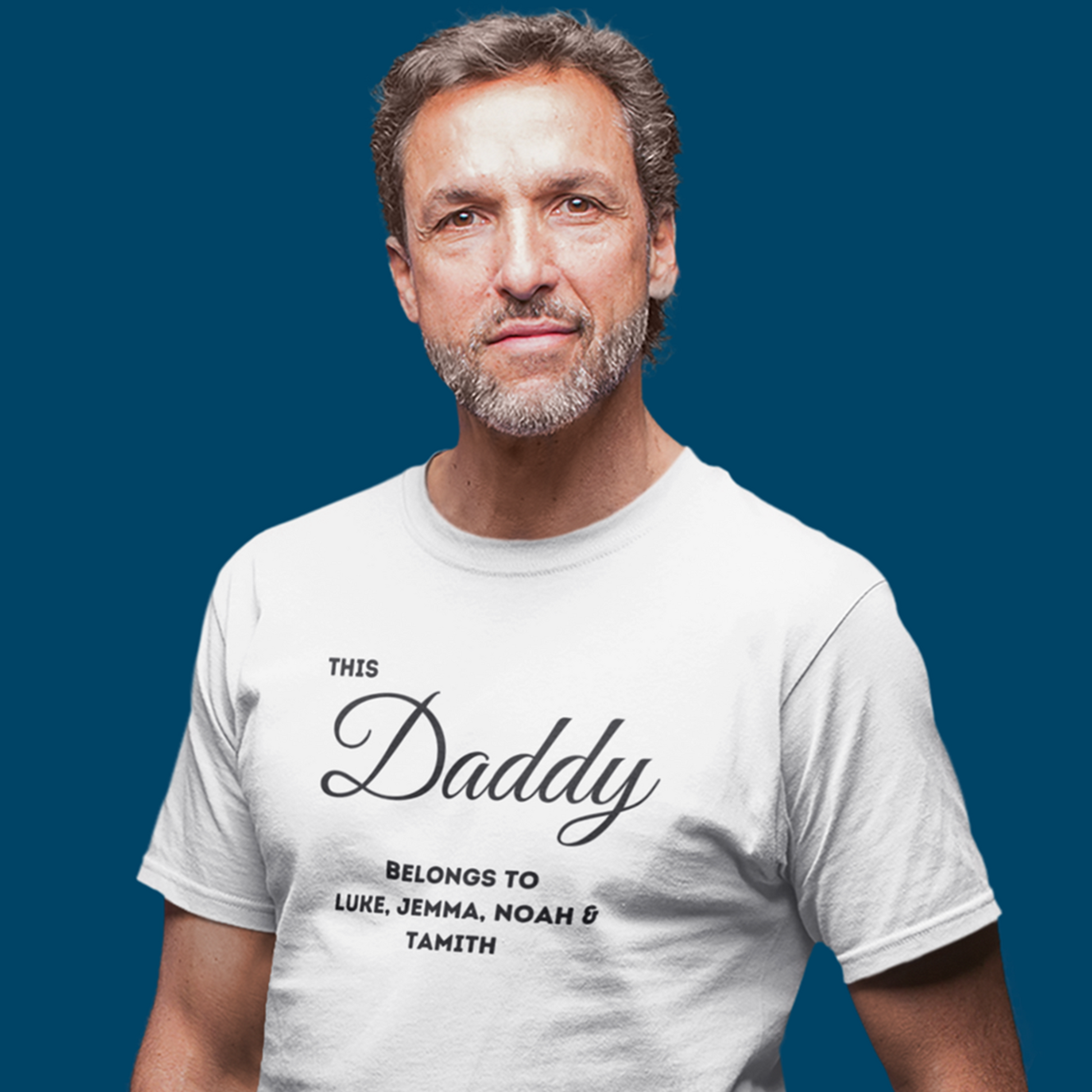 Personalised Daddy T-Shirt