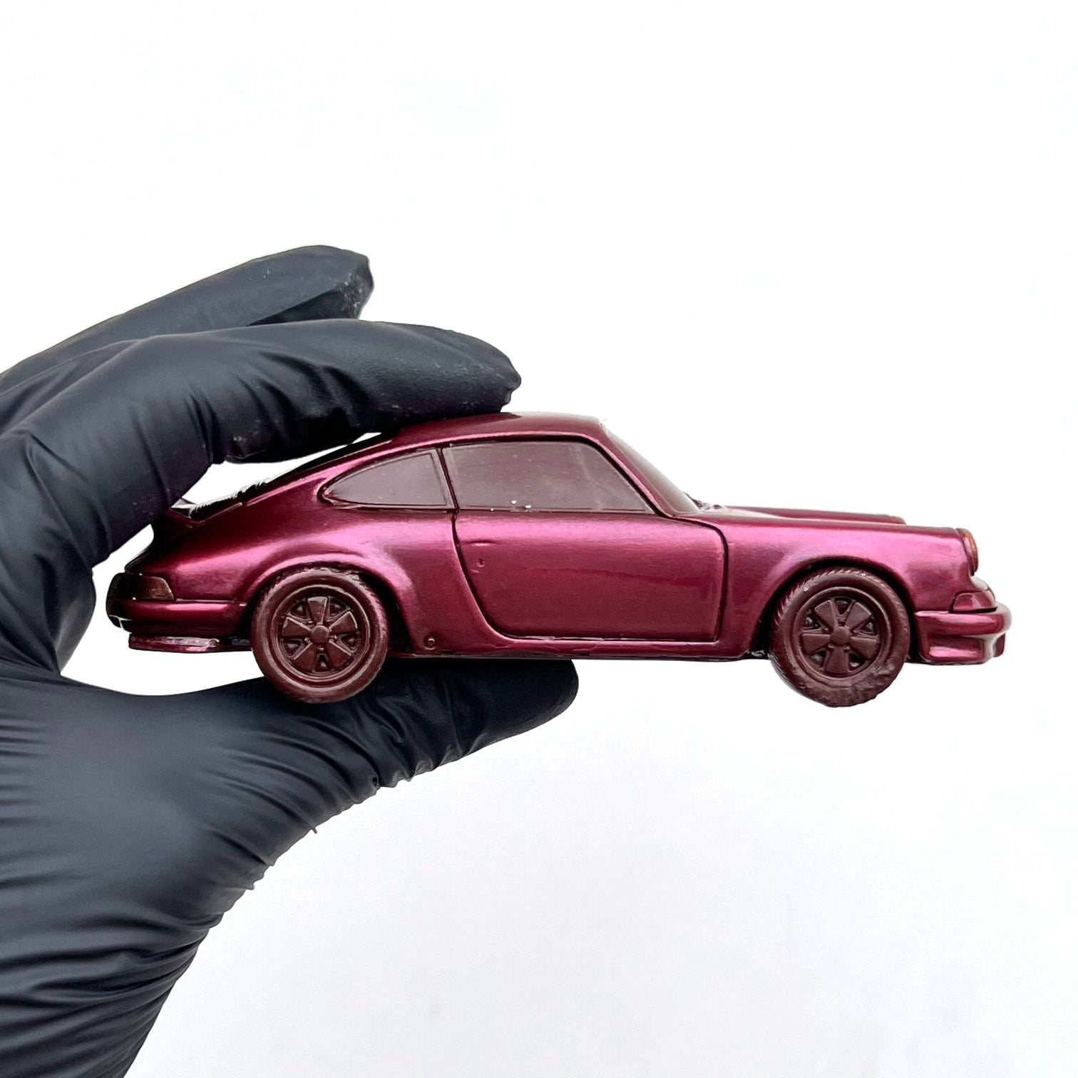 Handcrafted Chocolate Porsche 911 Scale Model