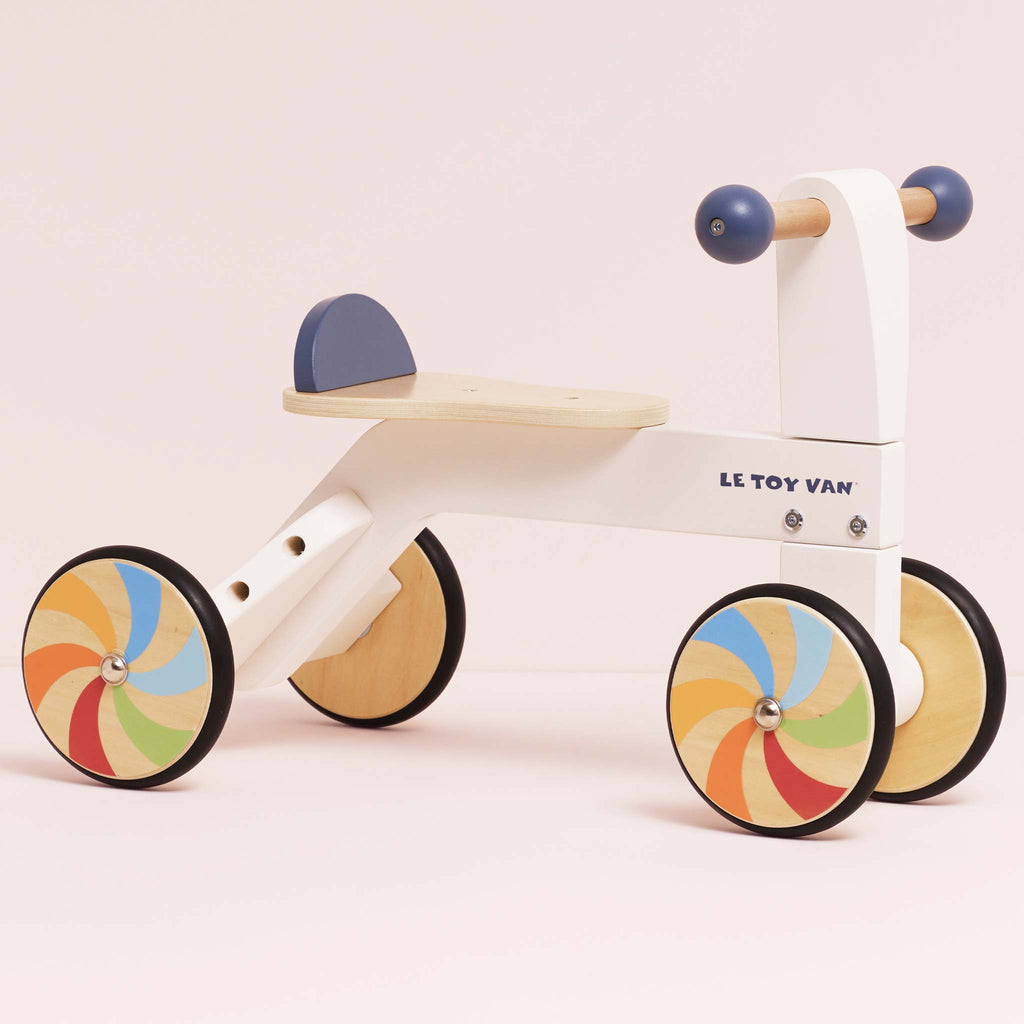 Wooden Rainbow Ride On Trike