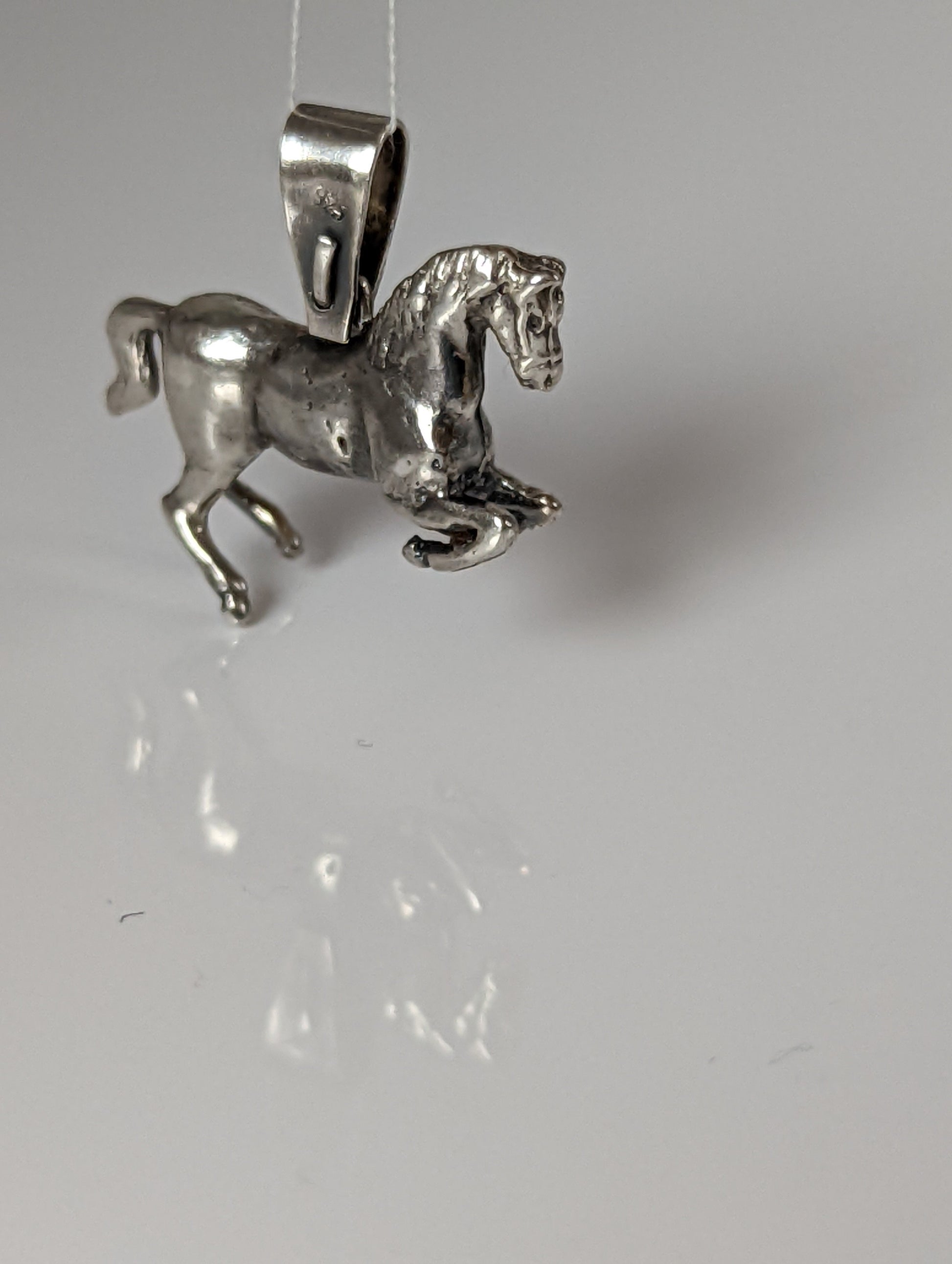 Silver Steed Haute Ecole Pendant