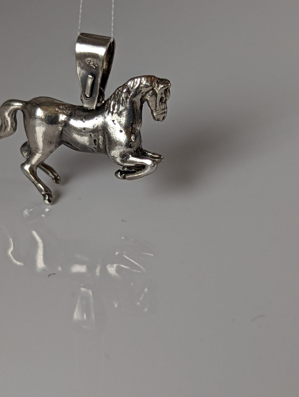Silver Steed Haute Ecole Pendant