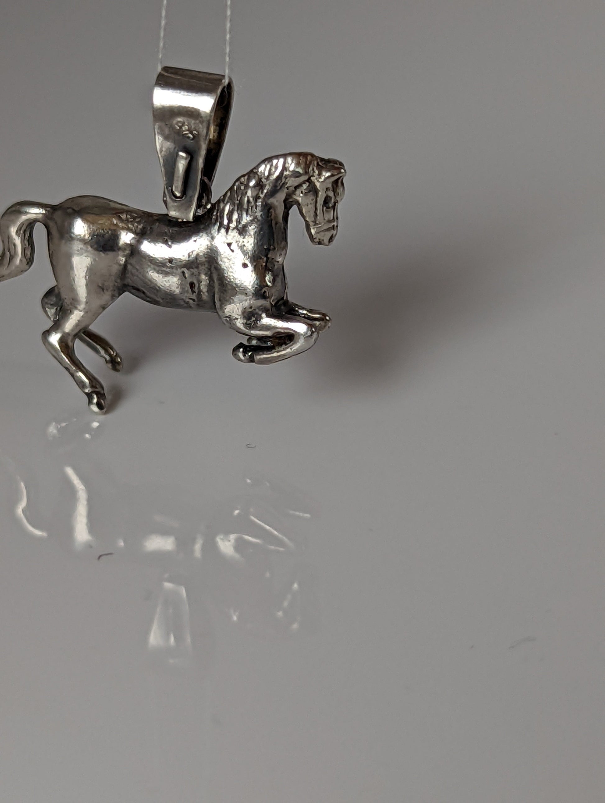Silver Steed Haute Ecole Pendant