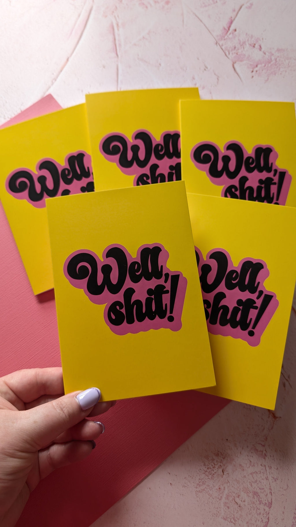 Well, Shit Greeting Card (NEW)