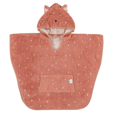 Organic Cotton Hooded Poncho for Kids – Fun & Cozy Bath Time by Trixie Baby at brixbailey.com