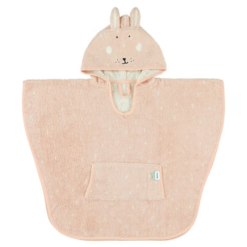 Organic Cotton Animal Hooded Poncho for Kids – Cozy & Fun by Trixie Baby at brixbailey.com