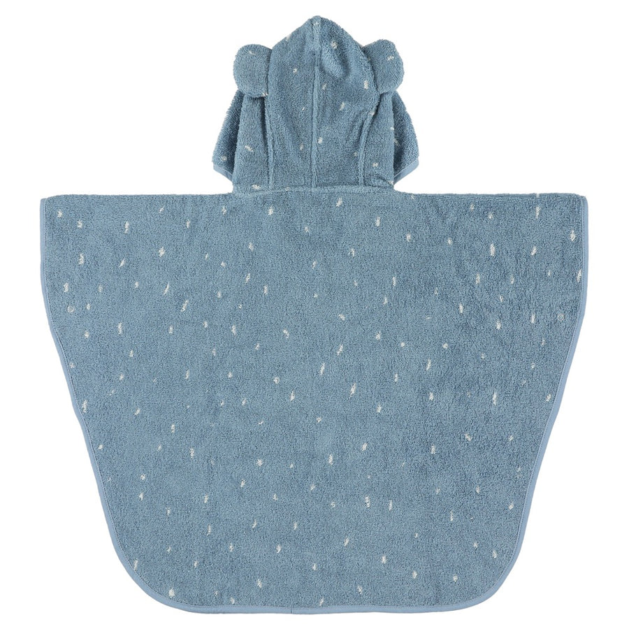 Organic Cotton Hooded Poncho for Kids – Cute & Absorbent by Trixie Baby at brixbailey.com