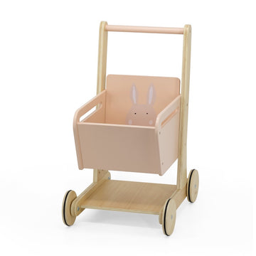 Wooden Animal Trolley for Kids – Eco-Friendly & Educational by Trixie Baby at brixbailey.com