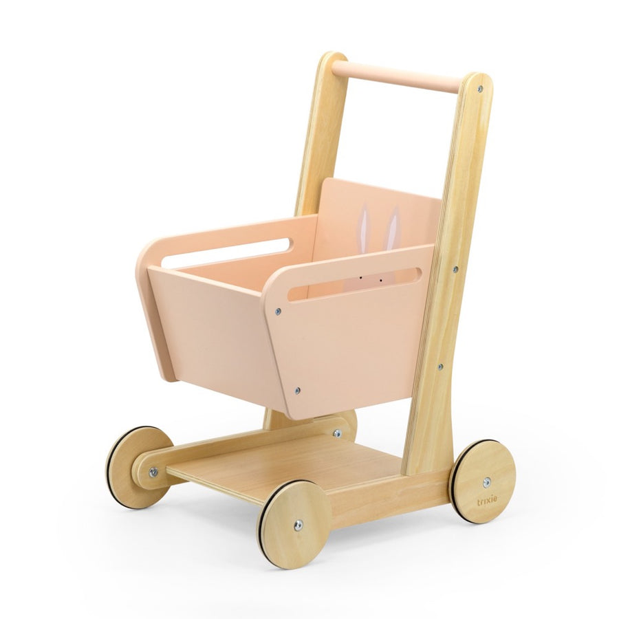 Wooden Animal Trolley for Kids – Eco-Friendly & Fun Play Cart by Trixie Baby at brixbailey.com