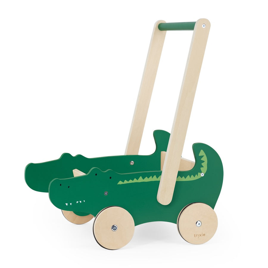 Crocodile Toy Stroller – Safe & Eco-Friendly for Imaginative Play by Trixie Baby at brixbailey.com