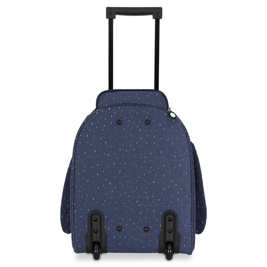 Kids Travel Trolley with Wheels & Telescopic Handle – Waterproof by Trixie Baby at brixbailey.com