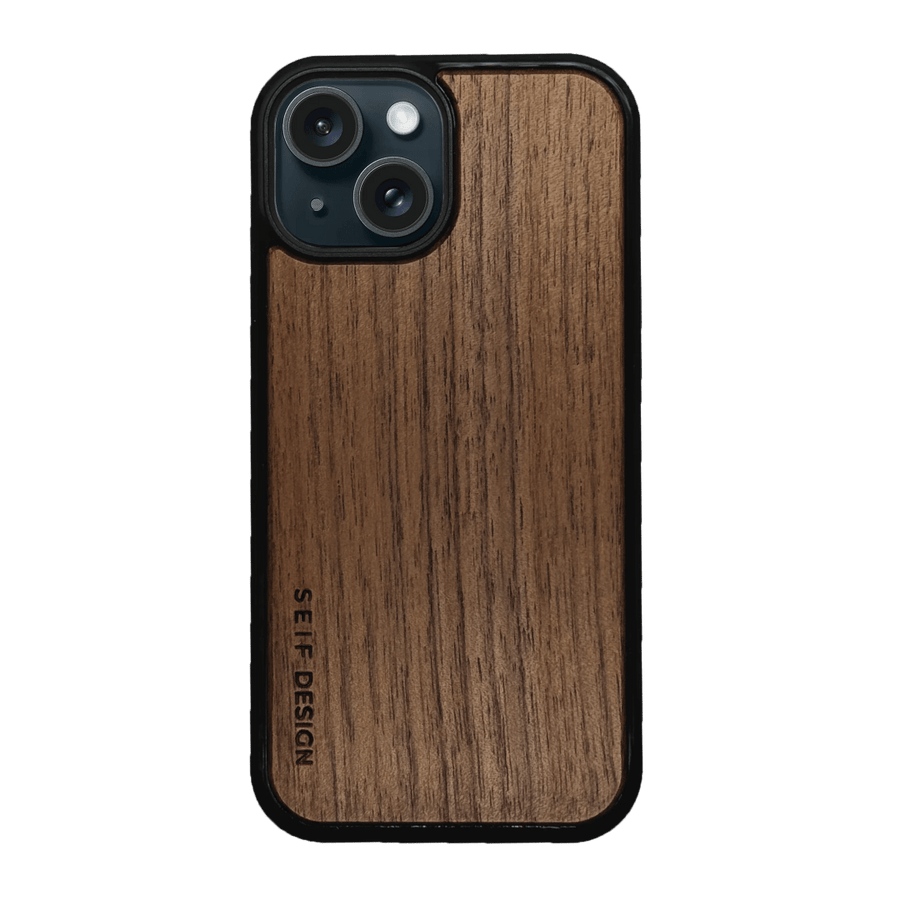 Give Your iPhone a Sophisticated Look with the Walnut Case - Elegance & Protection Combined by Seif Design at www.brixbailey.com