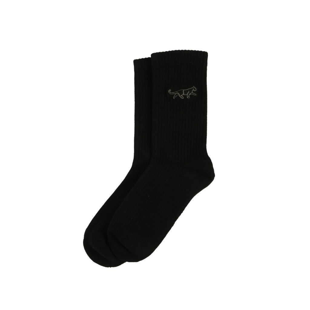 Save the Black Panthers Ribbed Bamboo Socks