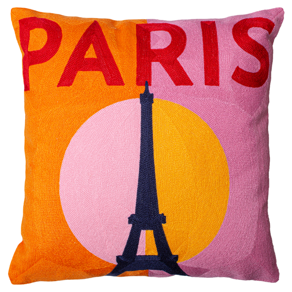 Paris Needlepoint Cushion