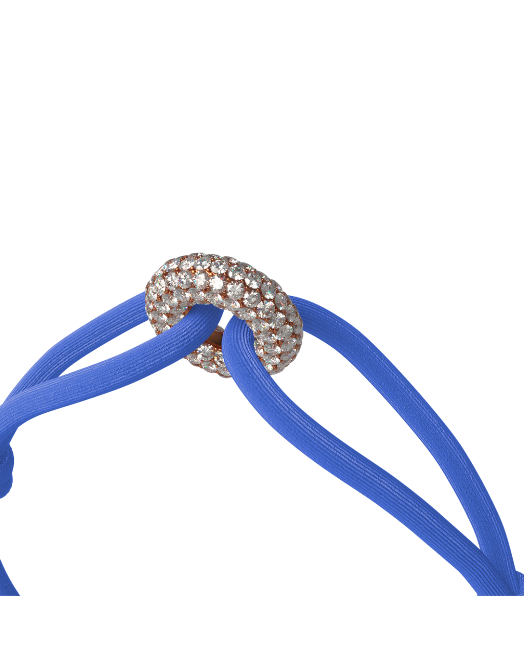 Rose Soho Pavé Cord Bracelet