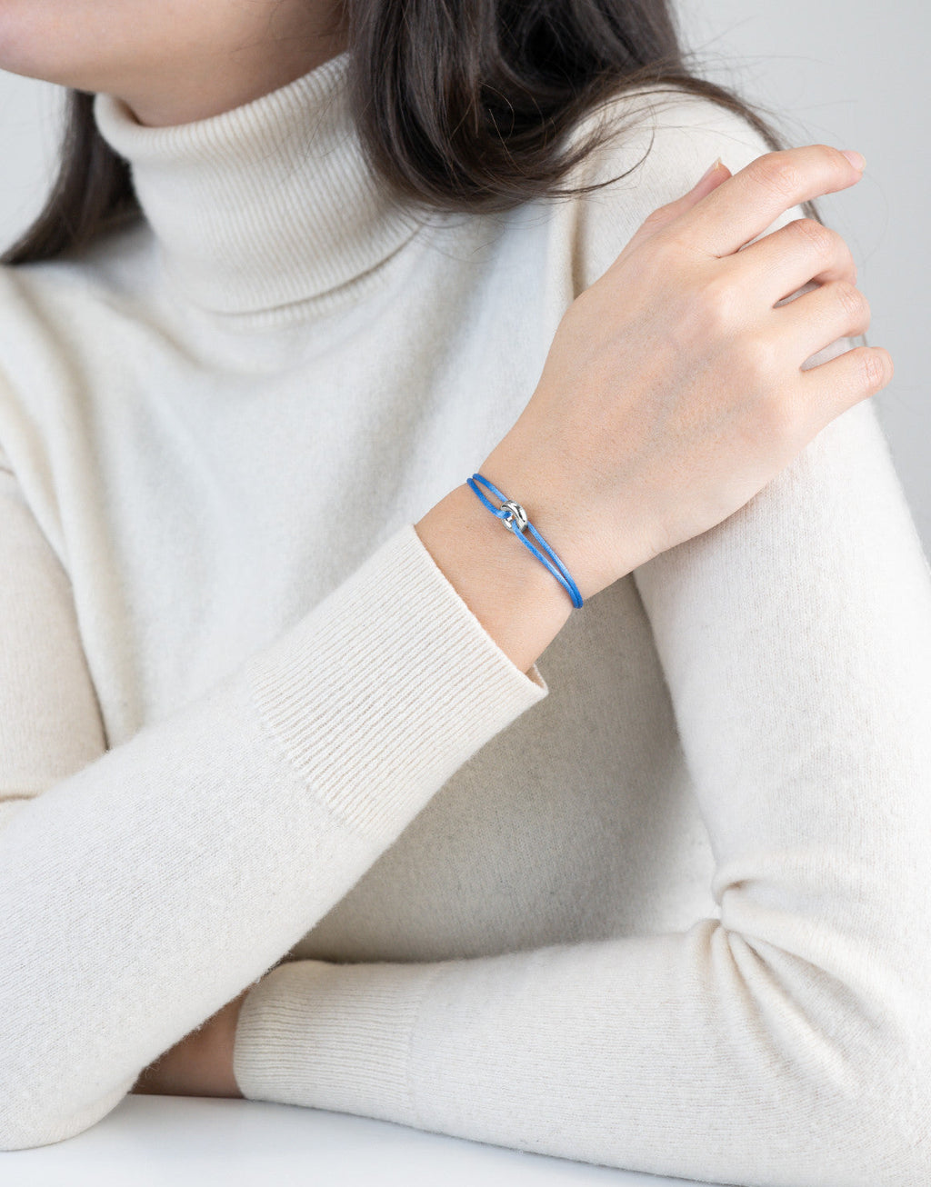 Mini Silver Soho Cord Bracelet