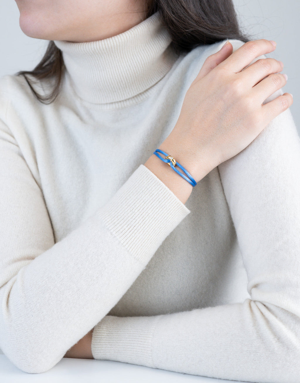 Golden Soho Diamond Cord Bracelet