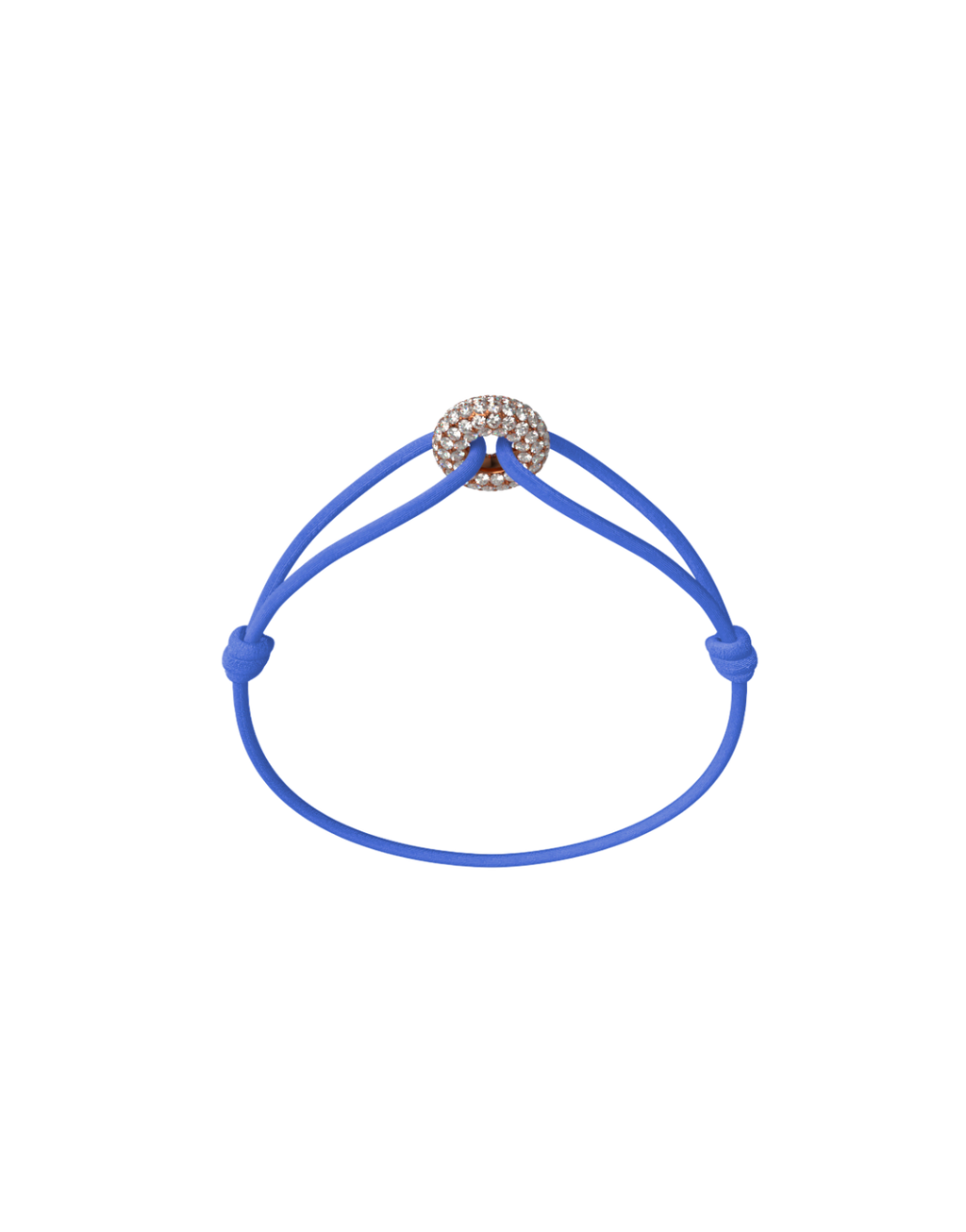 Mini Rose Soho Pavé Cord Bracelet