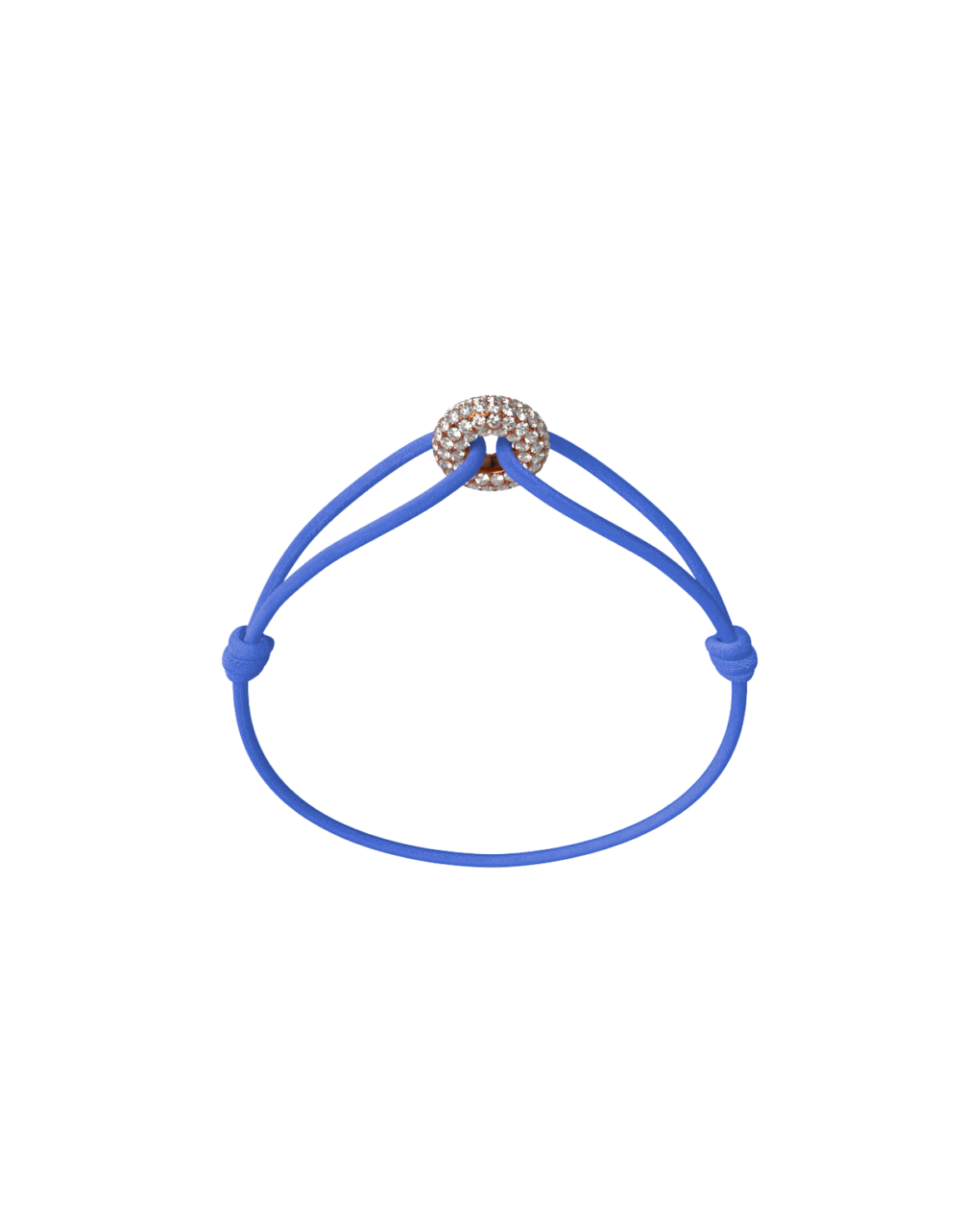 Mini Rose Soho Pavé Cord Bracelet