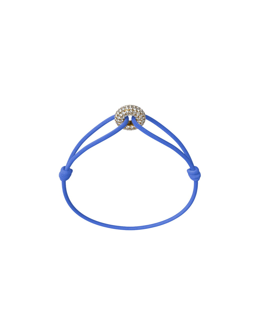 Mini Golden Soho Pavé Cord Bracelet