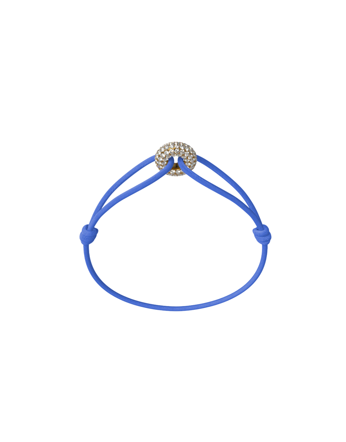 Mini Golden Soho Pavé Cord Bracelet