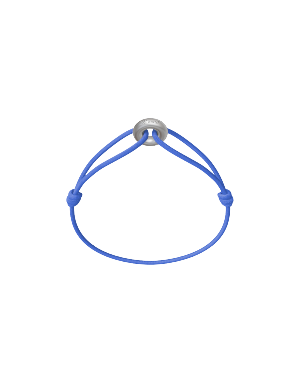 Mini Silver Soho Matte Cord Bracelet