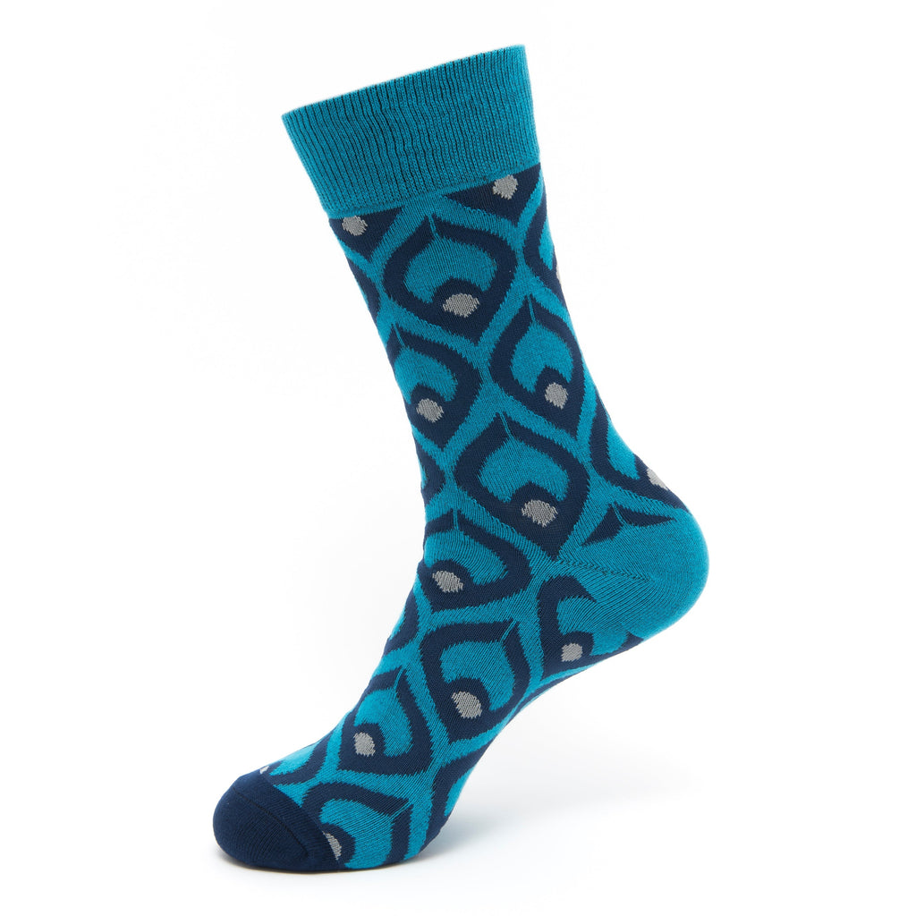 Peacock Socks for Men and Women