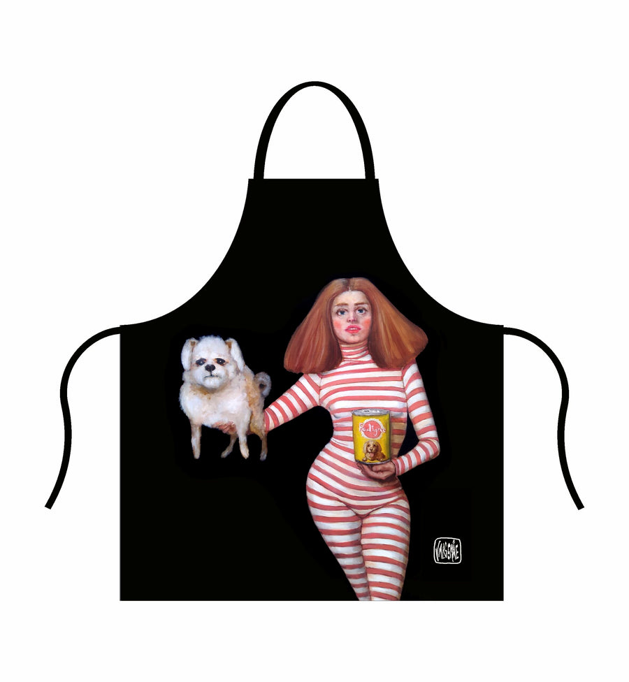 Katrin Valgemäe Art Apron – Pop Art Meets Classical Painting by Katrin Valgemäe at brixbailey.com