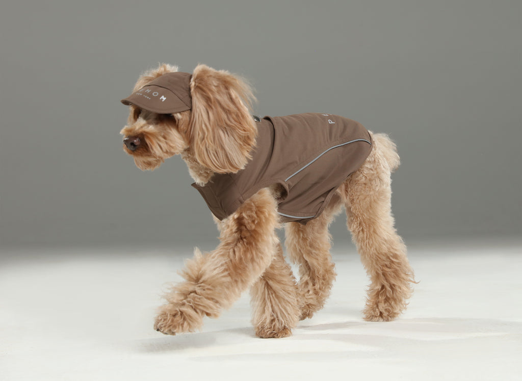 Mocha Tennis Hat for Pets