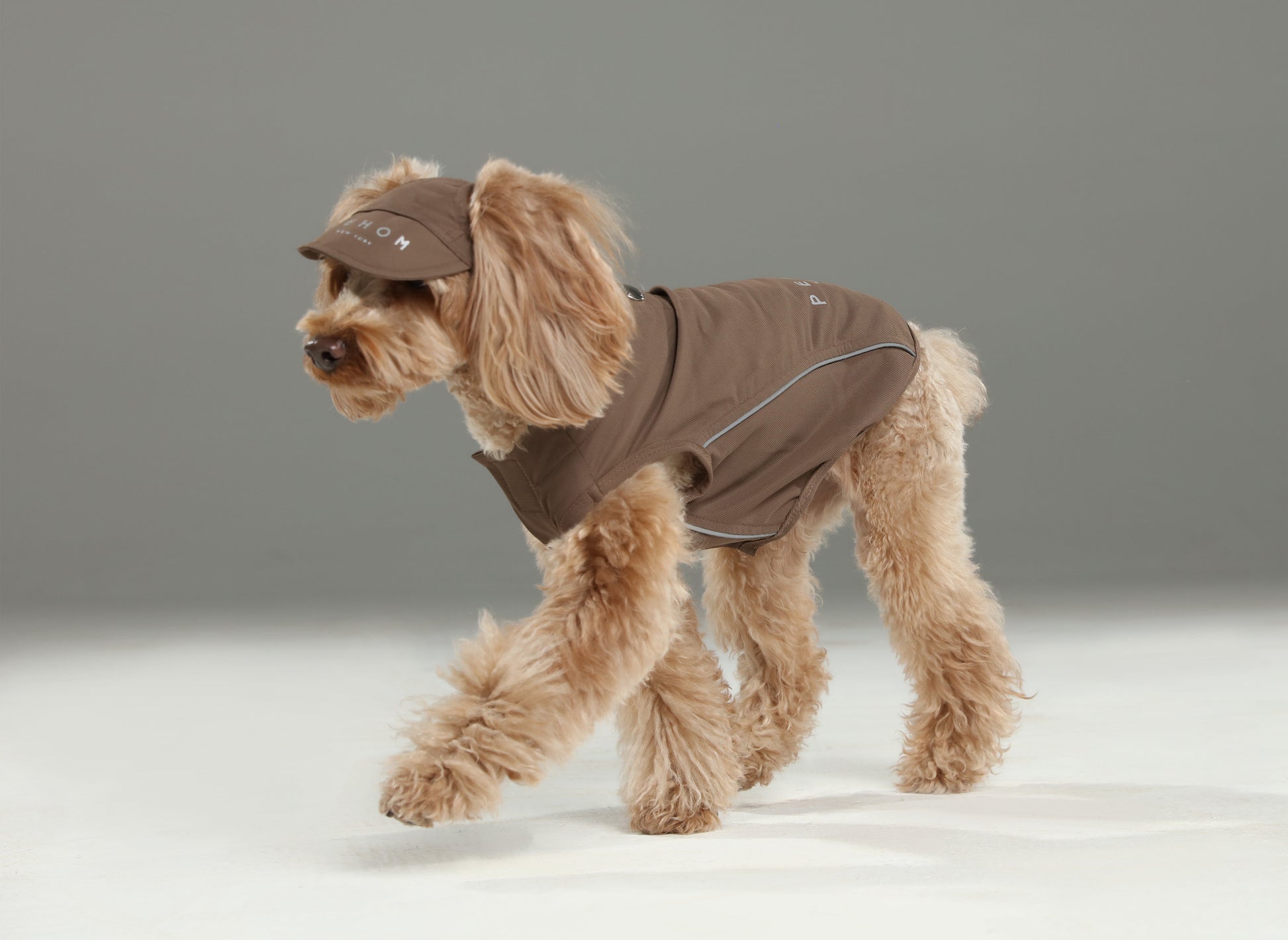 Mocha Tennis Hat for Pets
