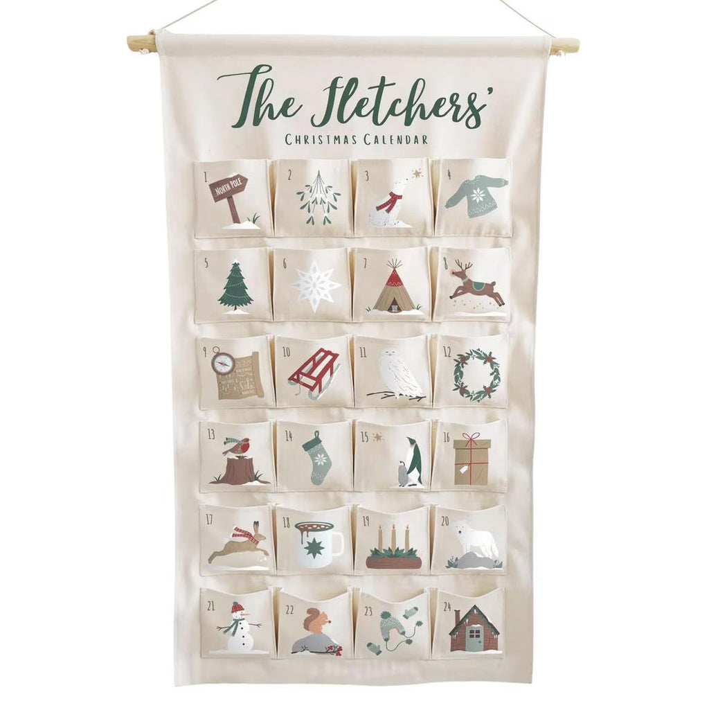 Personalised Forest Advent Calendar