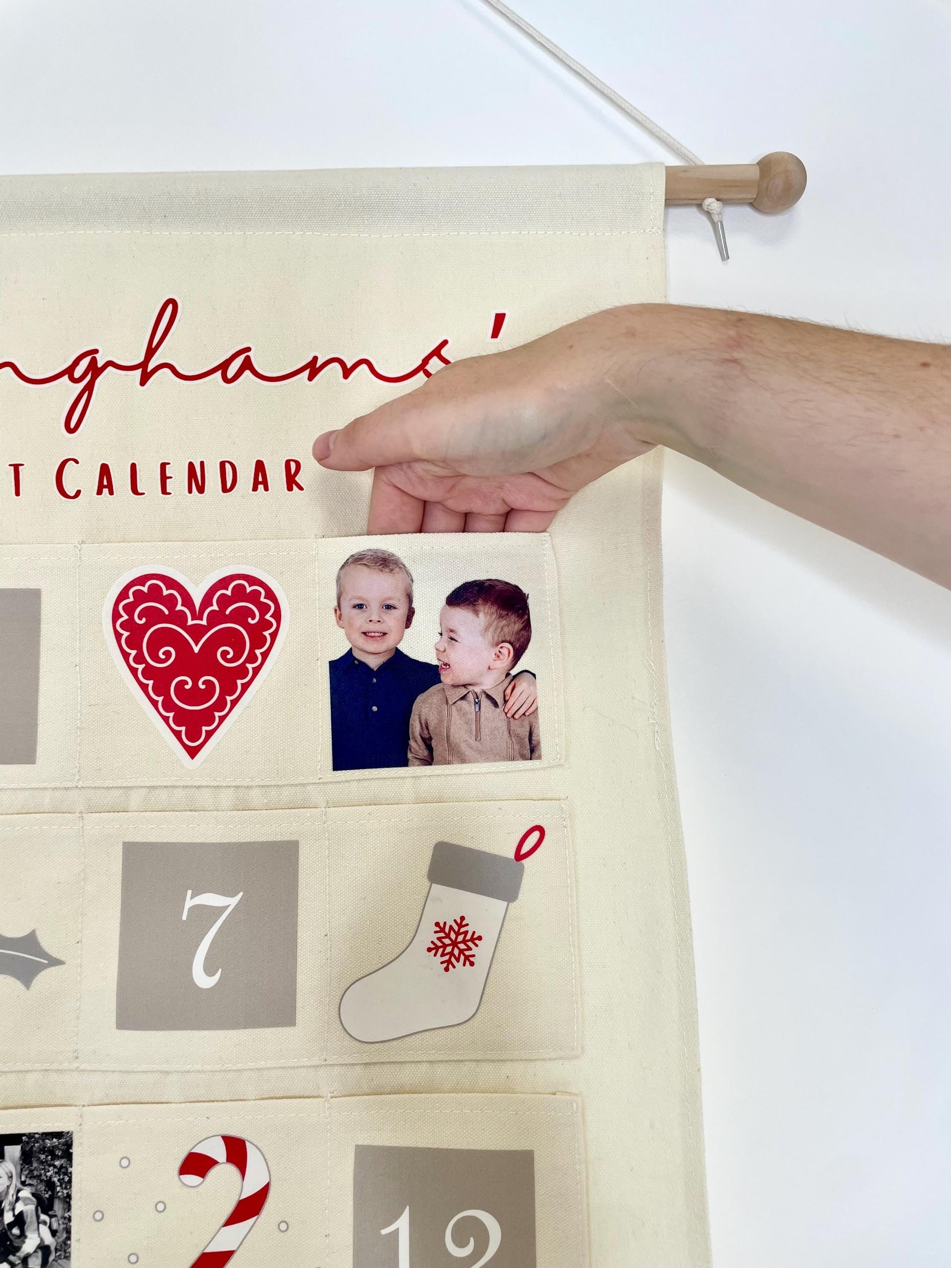 Personalised Family Advent Calendar with Your Photos