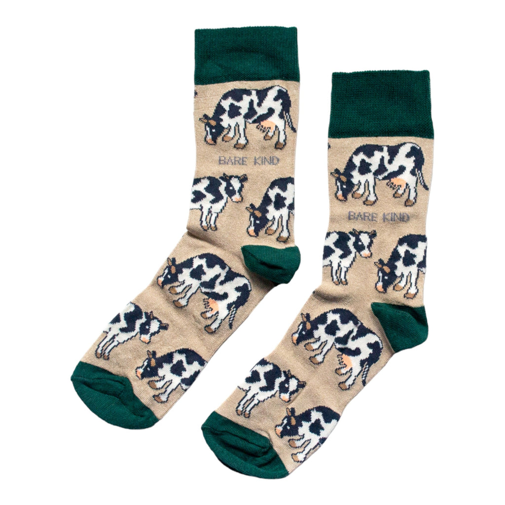 Save the Cows Bamboo Socks