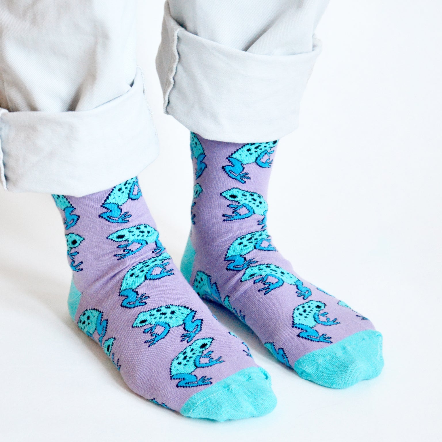 Save the Frogs Bamboo Socks