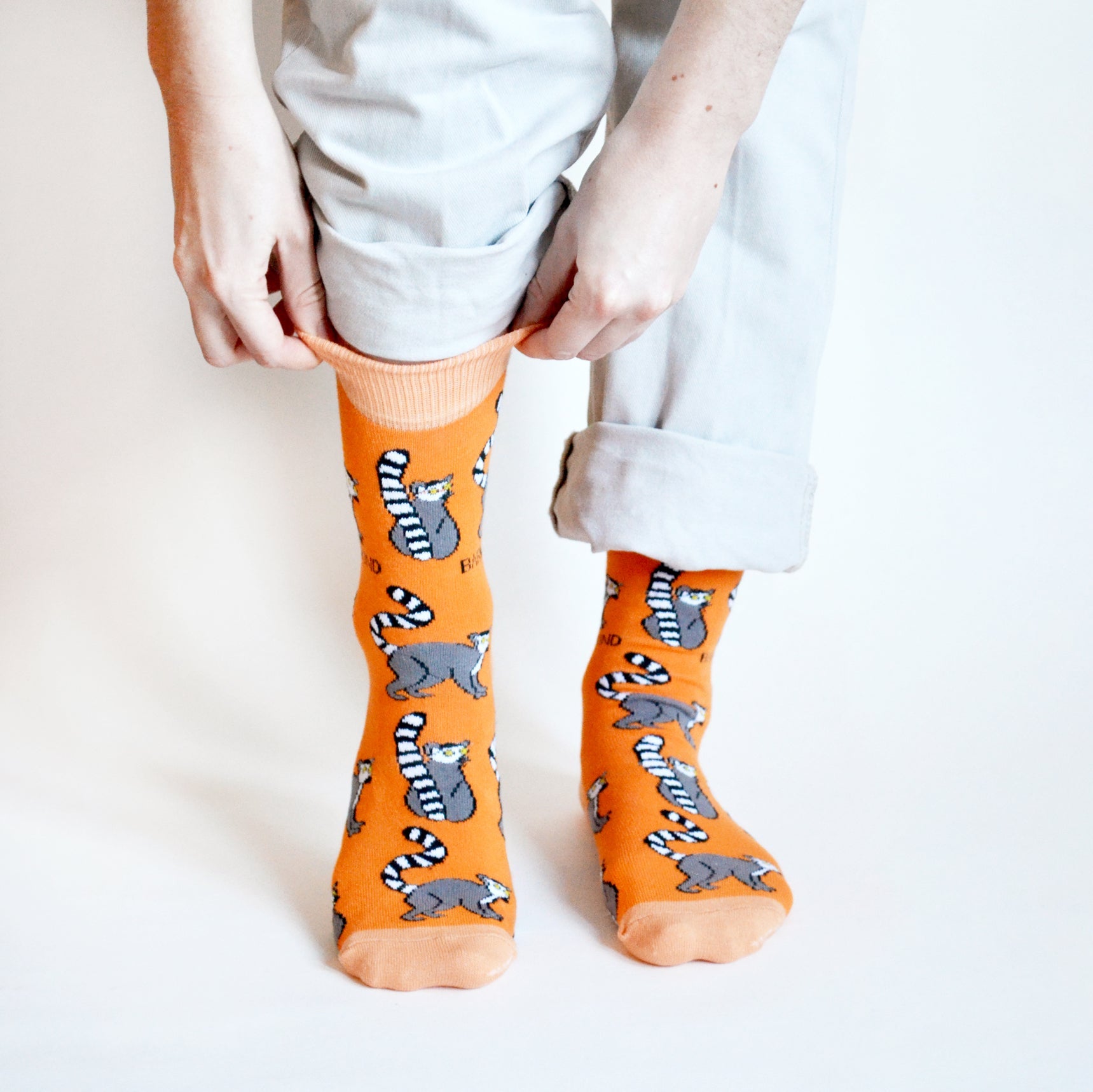 Save the Lemurs Bamboo Socks