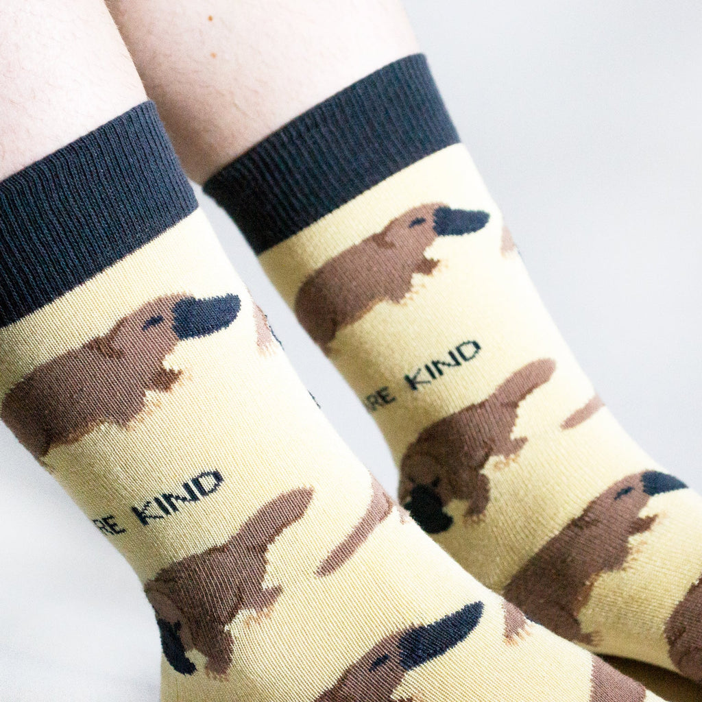 Save the Platypus Bamboo Socks