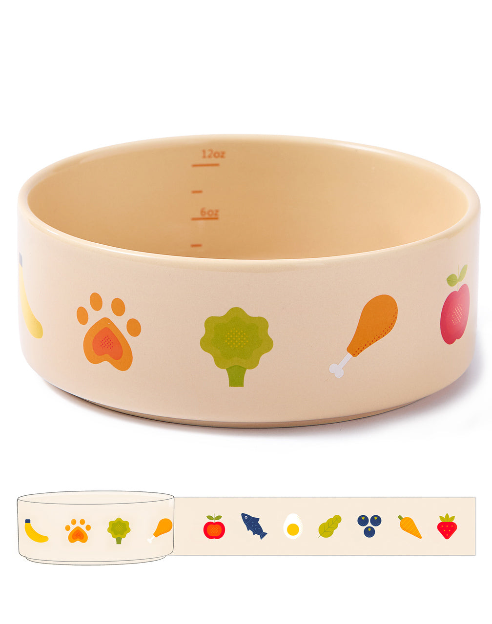 Nomnom Pet Feeding Bowl