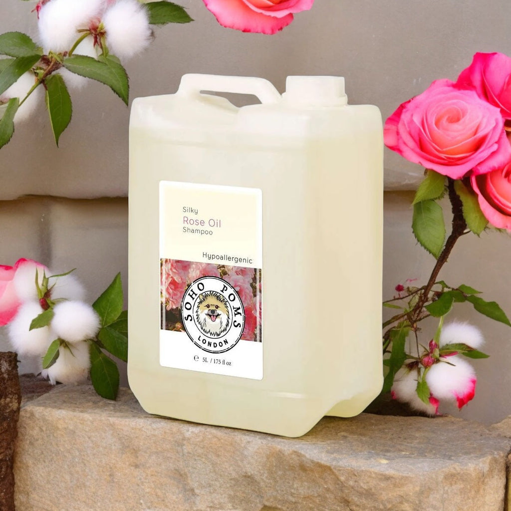 Soho Poms Rose Oil Shampoo - 5L