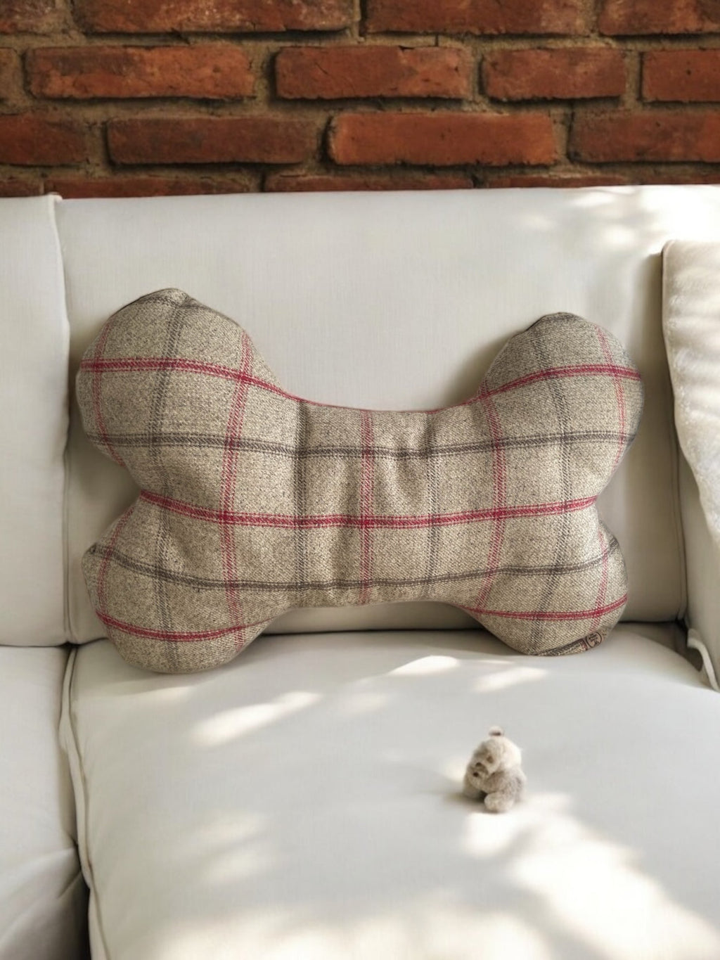 Large Bone Dog Snuggle Cushion